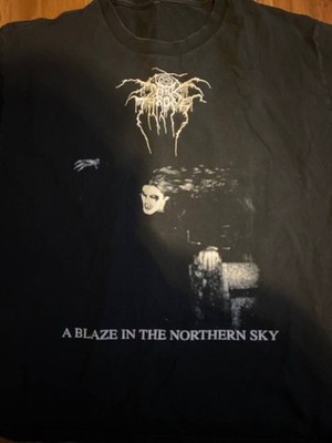 Darkthrone A Blaze in the Northern Sky Shirt Size XL Norwegian Black Metal
