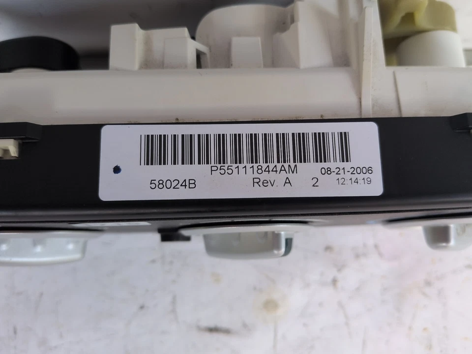 Chrysler PT Cruiser 2006-2010 calefacción aire acondicionado temperatura climatización climatización Foto 3 de 4