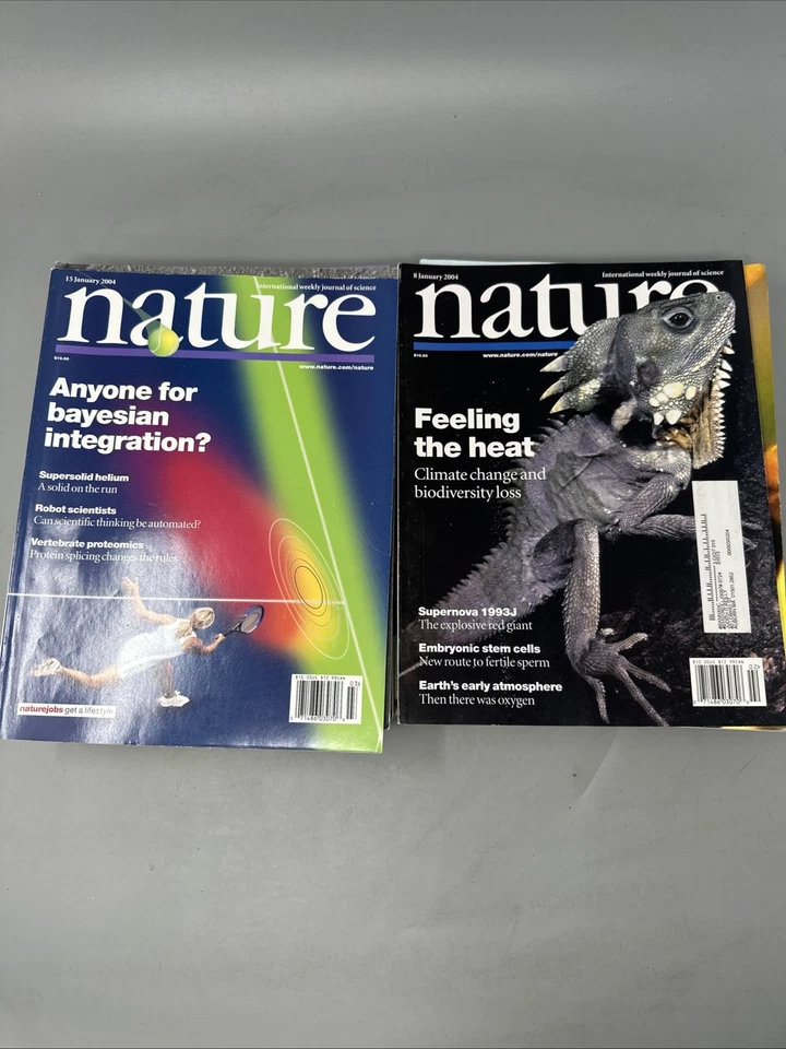 Lot of 26 Nature Magazines Year 2004 International Weekly Journal of Science - Image 4 of 4