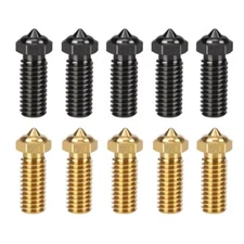 Brass Hardened Steel Nozzle For QIDI TECH X PLUS 3/ X MAX 3/X SMART 3 1.75mm