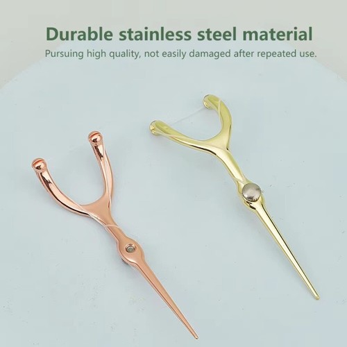 Stainless Steel Floss Teeth Cleaner Handle Oral Cleaning Tools Toothpicks Set