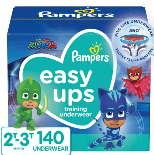 Pampers Easy Ups Training Underwear for Boys (Choose Your Size)