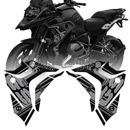 For 2020 BMW R1250GS LC 40 Years Motorcycle 3D Resin Reflective Decal Sticker - Picture 9 of 15