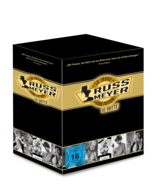 DVD Box 3 - Russ Meyer - 50 Jahre Kino Edition, die Dritte, 5 DVDs NEU