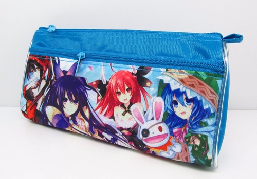 DATE A LIVE Anime Manga Federtasche Stiftetui Schlamper Etui 20x10x5cm Neu - Picture 2 of 5
