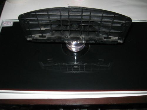 Samsung TV LCD Basis STÄNDER BN63-05227F GLAS OEM ORIGINAL 2010 Modell mit Hals SCHÖN - Bild 3 von 6