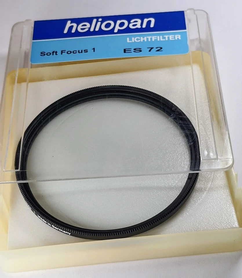 Heliopan 72mm Soft Focus 1 #1 Effect Lens Filter Germany ES72 WZ-DUTO 1 - Image 4 of 4