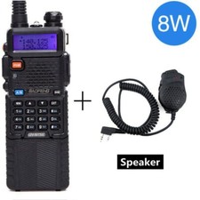 Baofeng UV-5R 8W Powerful Walkie Talkie Portable Comunicador 3800mAh 8watts UV5R