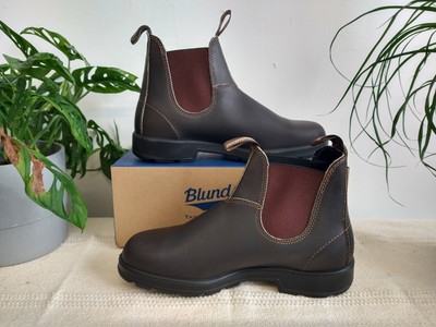 Mens+Blundstone+BOOTS+500+in+Stout+Brown+Leather+Sz+US+9+UK+8 for