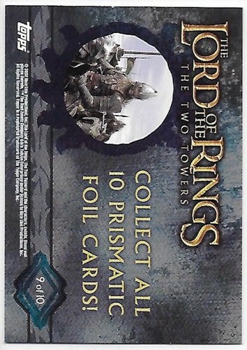 Lord Of The Rings - Prismatic Foil Single Chase Card Selection - FOTR, TTT, ROTK - Picture 31 of 45