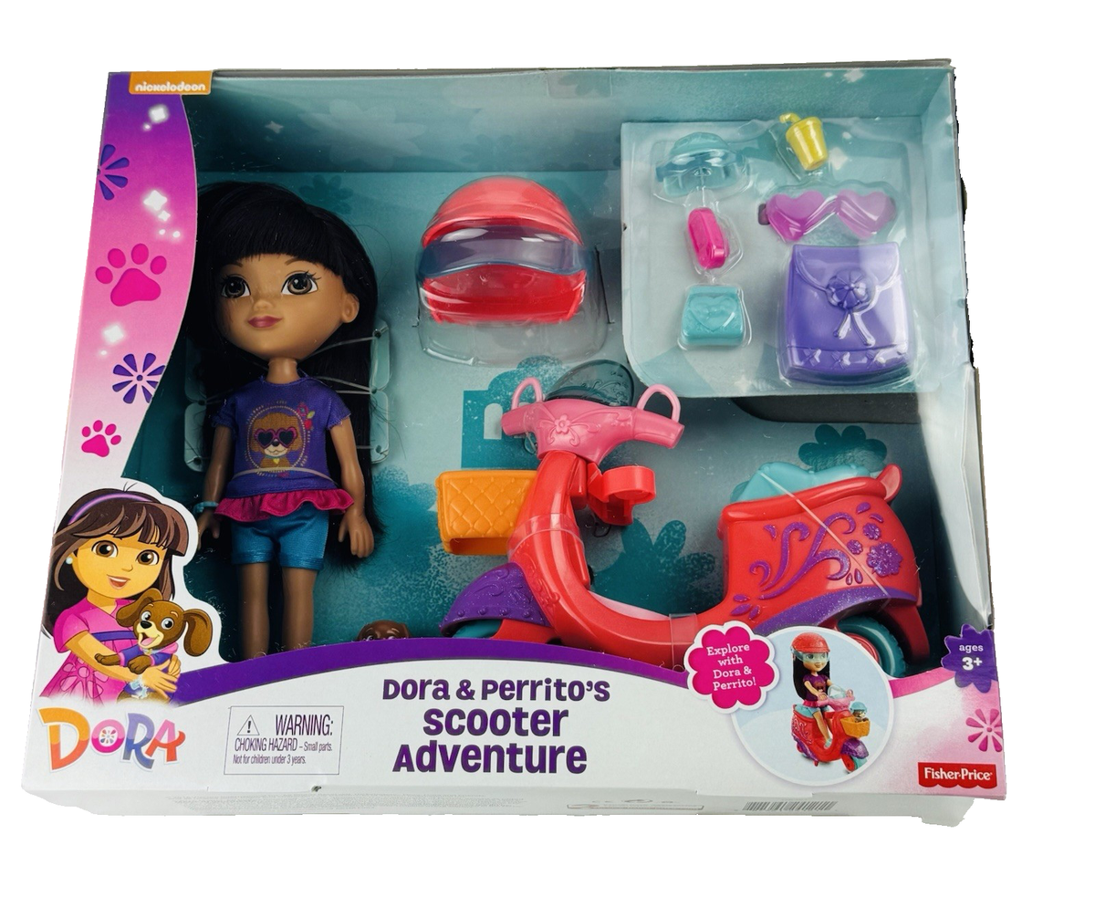 DORA the EXPLORER　ドーラ　三輪車 Bravo Nickelodeon Dora the Explorer Pets 3 Wheel Scooter - New In