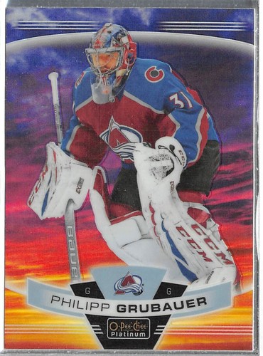 2019-20 O-Pee-Chee Platinum Sunset #2 Philipp Grubauer - Picture 1 of 2