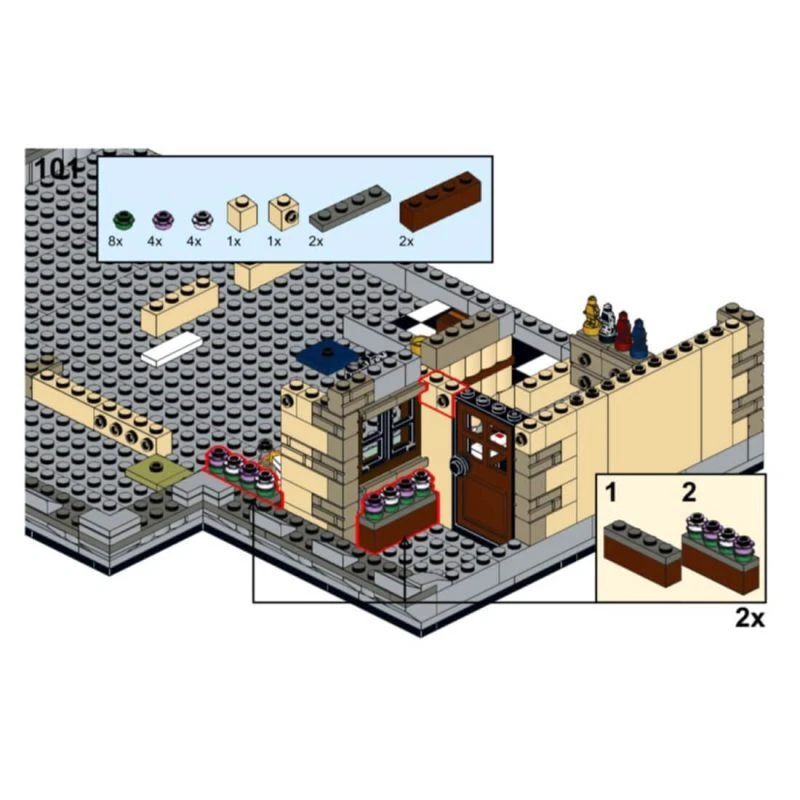 SitCom Suite – Bro Thor 846 Parts+ MOC-91656 Building Blocks Toys Set - Image 4 of 4