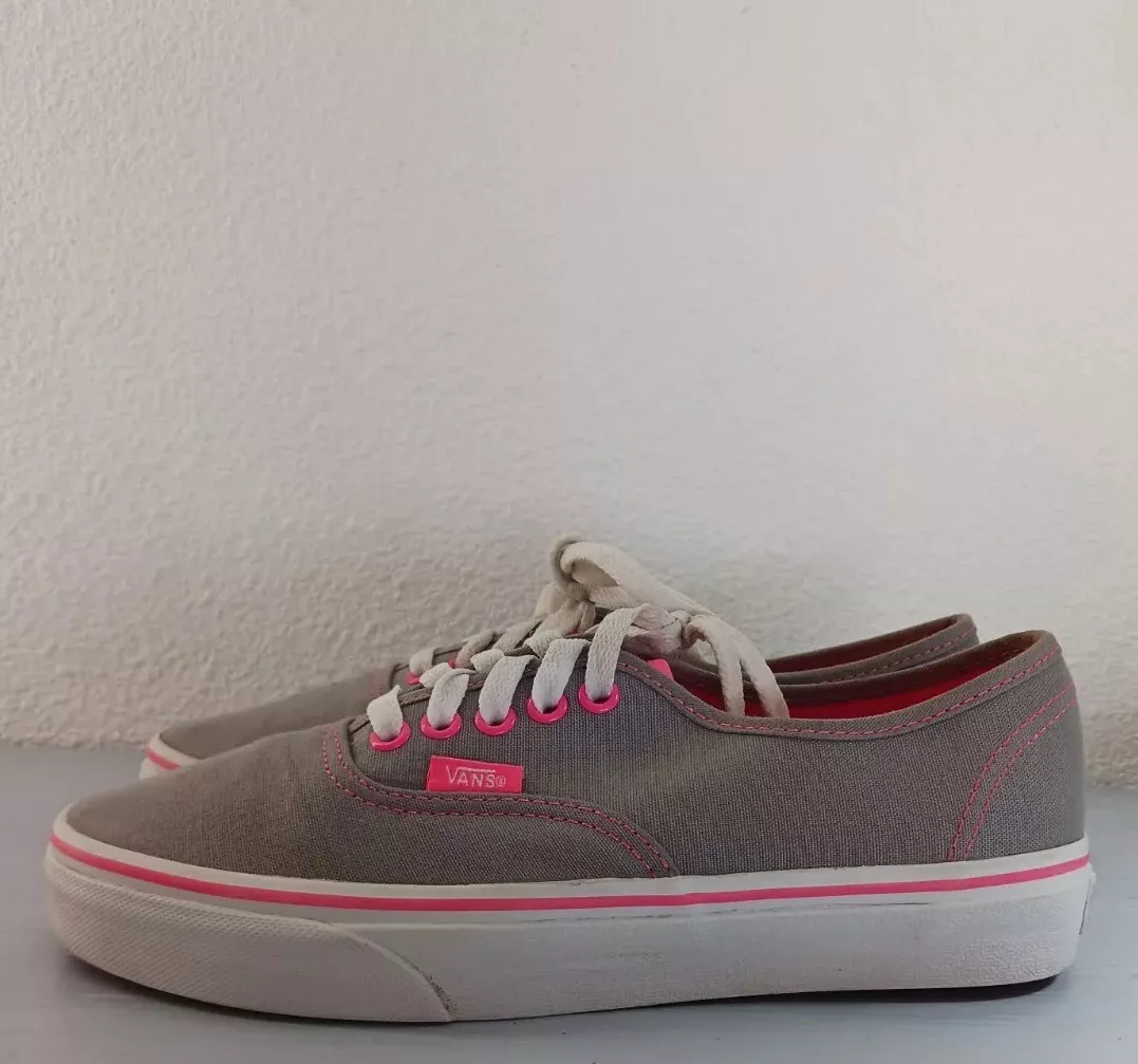 Grey and pink vans clearance womens
