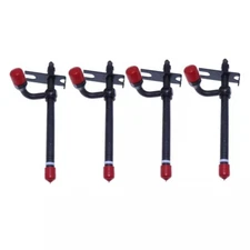 4Pcs Fuel Injector For Case Stanadyne 580CK 580B 580D 580SD A140829 20671 20673