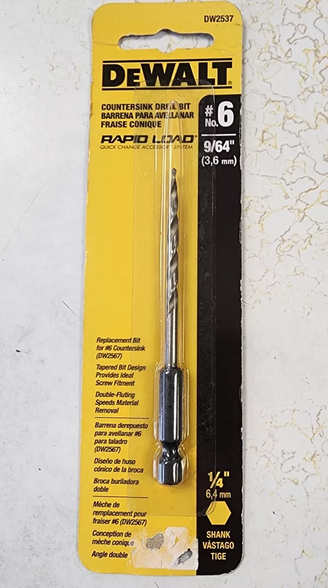 Dewalt countersink 2024 replacement drill bit
