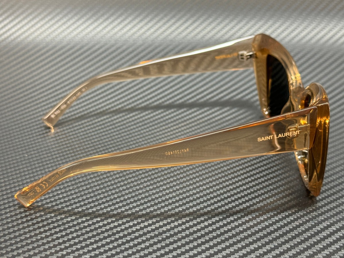 Final Price! Saint Laurent SL552 006 Sunglasses SAINT LAURENT SL 552 006 Cat Eye Injection Nude Grey 51 mm  main image 2