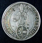 Austria Salzburg 1694 MADONNA Thaler. Silver Crown. KM 254. Nice grade.