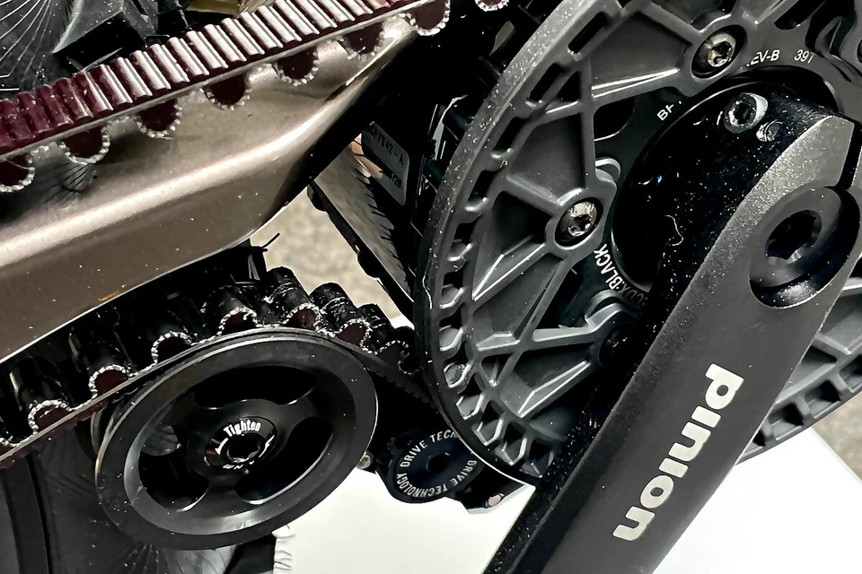 Haibike Elektro-Fahrrad 29 ALLMTN CF 10 TRN/IQ 800Wh 12-Gang Pinion Riemen Gr XL - Bild 3 von 4