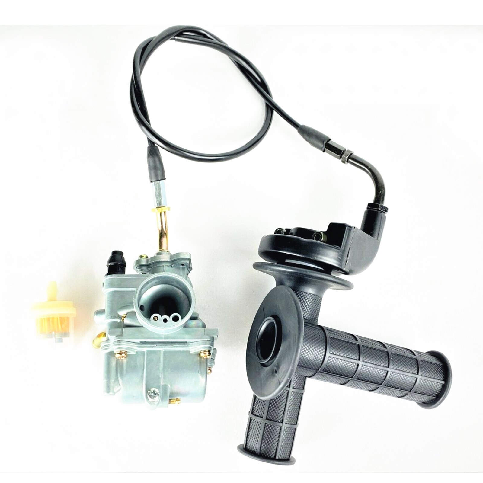 New For Yamaha TTR90 2000 2001 2002 Carburetor & Handle grip & Throttle