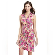 NWOT Nine West Side Ruffle Wrap Dress - Sz 2 -