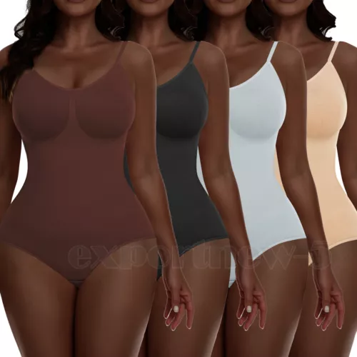 Bauchkontrolle Bodysuit Slip Sculpting Shaper Tank Top Bodys Snatched Waist - Bild 15 von 66