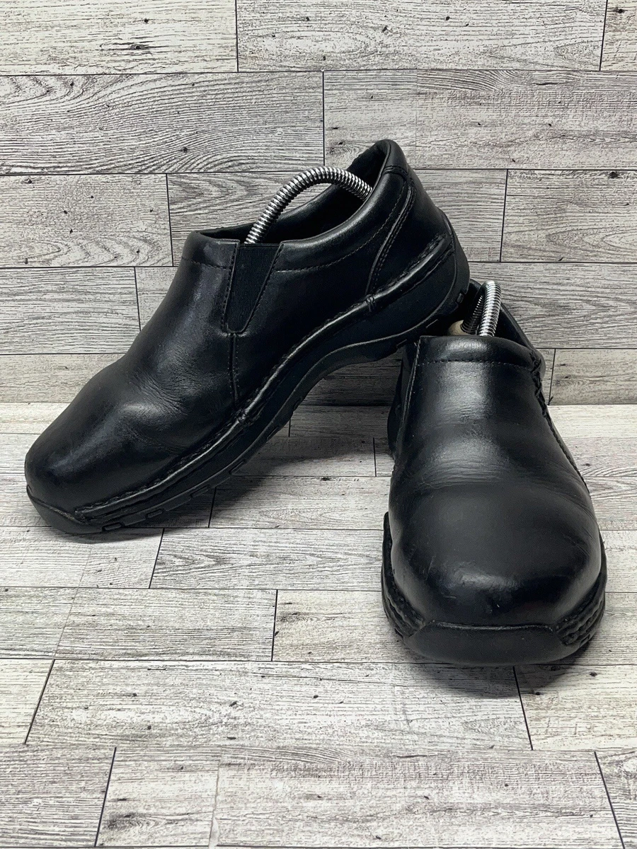 Red Wing Shoes Women s Sz. 8 Black Leather Safety 2321 Slip On