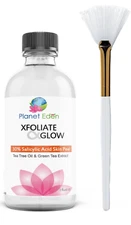 30% Salicylic Acid Peel with Green Tea and Fan Brush - Acne | Sun Damage