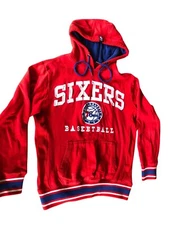Philadelphia Sixers 76ers NBA Basketball Small UNK Pullover Hoodie Sweatshirt