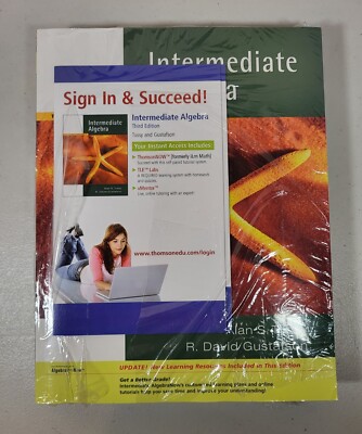 Intermediate Algebra Third Edition Math Textbook Tussy & Gustafson