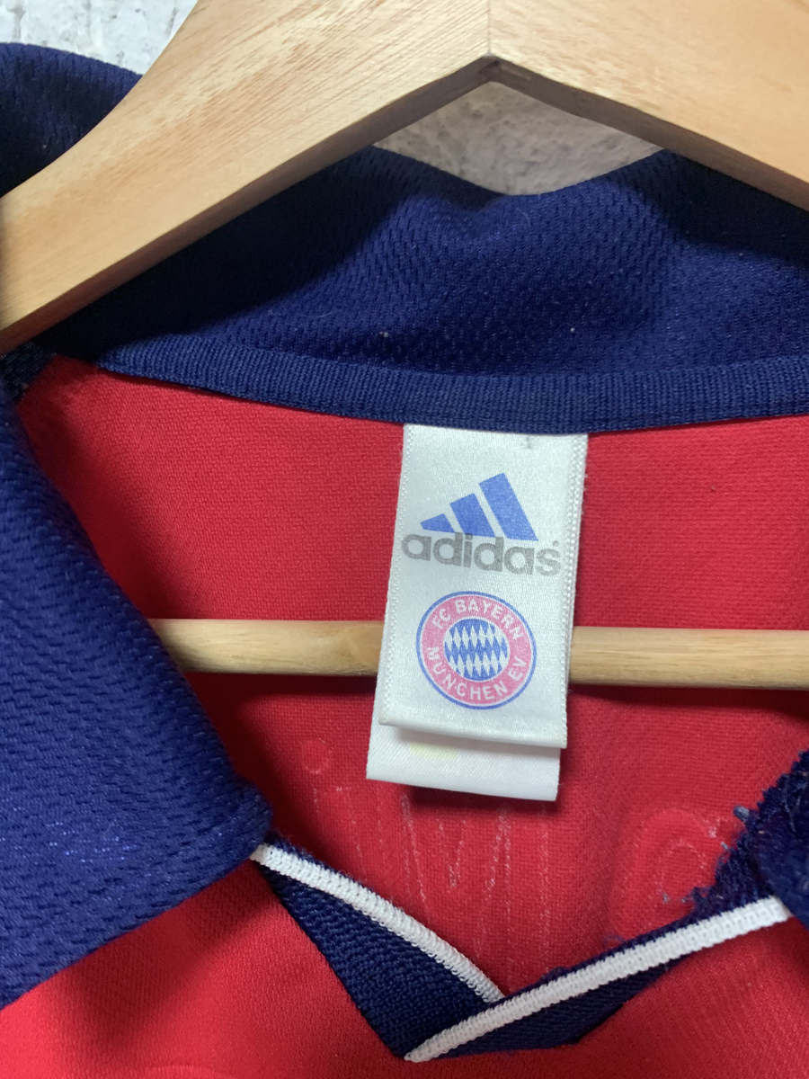 Maillot Bayern Munich Elber 1999-2000 Domicile Taille XL - Occasion - Opel Sponsor