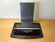 Used - LONGINES Display Stand For Catalogues - Wood And Aluminum