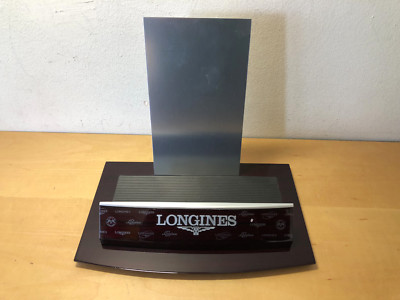 Gebraucht - LONGINES Ausstellungsständer Für Kataloge - Holz Und Aluminium