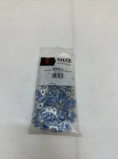 Mize & Co. NRB10 Nylon Insulated Terminal; Wire Gauge 16-14 Ring 100pcs 