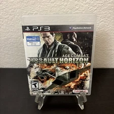 Ace Combat: Assault Horizon (Sony PlayStation 3, 2011) CIB VG+ Tested! BONUS DLC