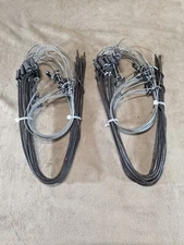 24 Survival Snares Loaded Dozen Small Game 24" LONG 1/16 7x7 CABLE WCSSGS01-12