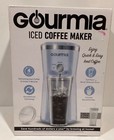 Gourmia Iced Coffee Maker Quick Brew 25 Ounce Tumbler, Straw & Scoop Included  