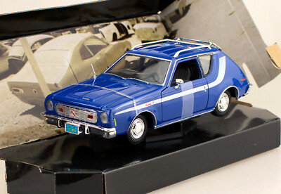 AMC Gremlin 1974 blau 1:24 Motor Max Modellauto