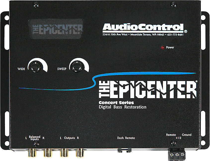 Процессор восстановления низких частот AudioControl Epicenter - Черный