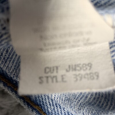 VTG J Crew Women Light Blue Denim Jean Jacket Small 100% Cotton