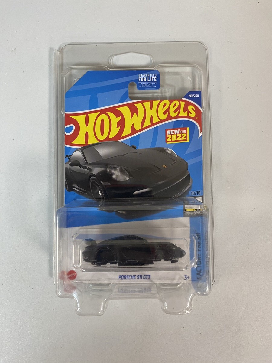 2022 Hot Wheels ERROR Factory Fresh Porsche 911 GT3 Black