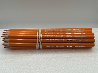 (20 COUNT) BRIGHT ORANGE 101 - Shuttle Art Colored Pencils
