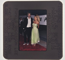Pamela Anderson (Baywatch) & Tommy Lee 1999 35mm Slide Photo #2