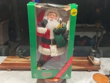 Holiday Creations Animated Santa Claus W Cand...