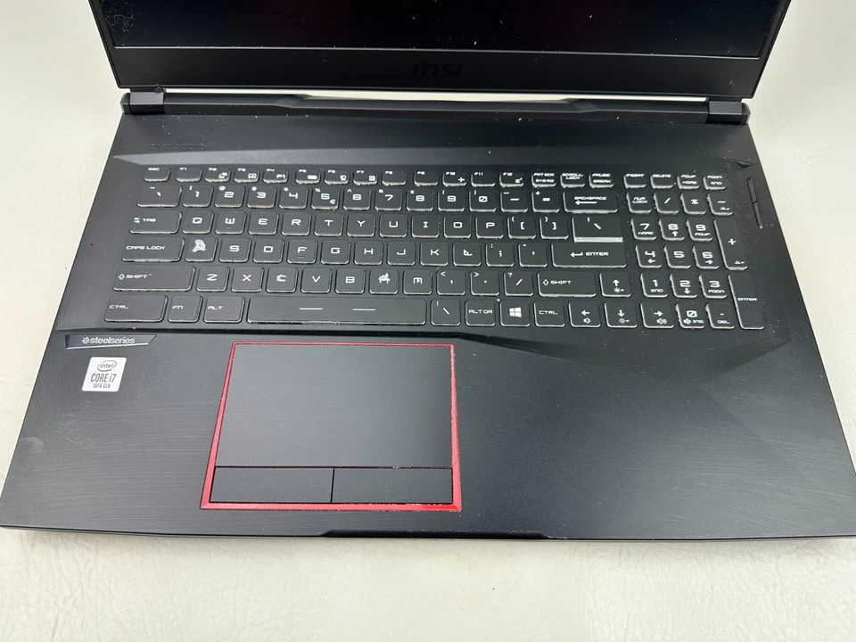 MSI GE75 Raider 10SF-018US i7-10750H - 16GB RAM RTX 2070 512 GB SSD FOR PARTS - Image 4 of 4