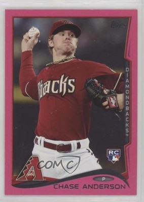 2014 Topps Update Pink 31/50 Chase Anderson #US-52 Rookie RC 0it8
