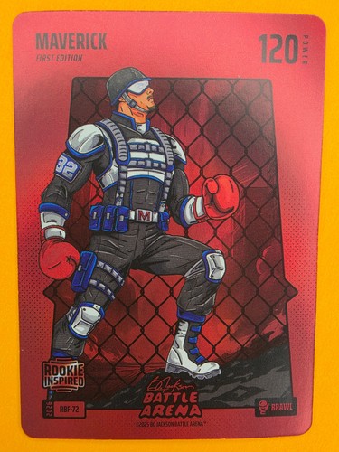 2026 Bo Jackson Battle Arena TCG - The Griffey Set Red Battlefoil Maverick