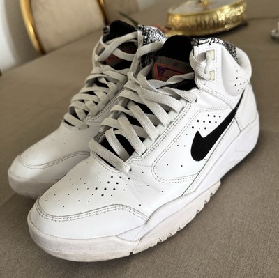 Nike Air Flight Lite Mid Unisex Sneakers Weiß Größe 40