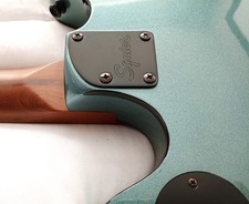 Squier Contemporary Active Starcaster, Ice Blue Metallic Finish, roasted neck