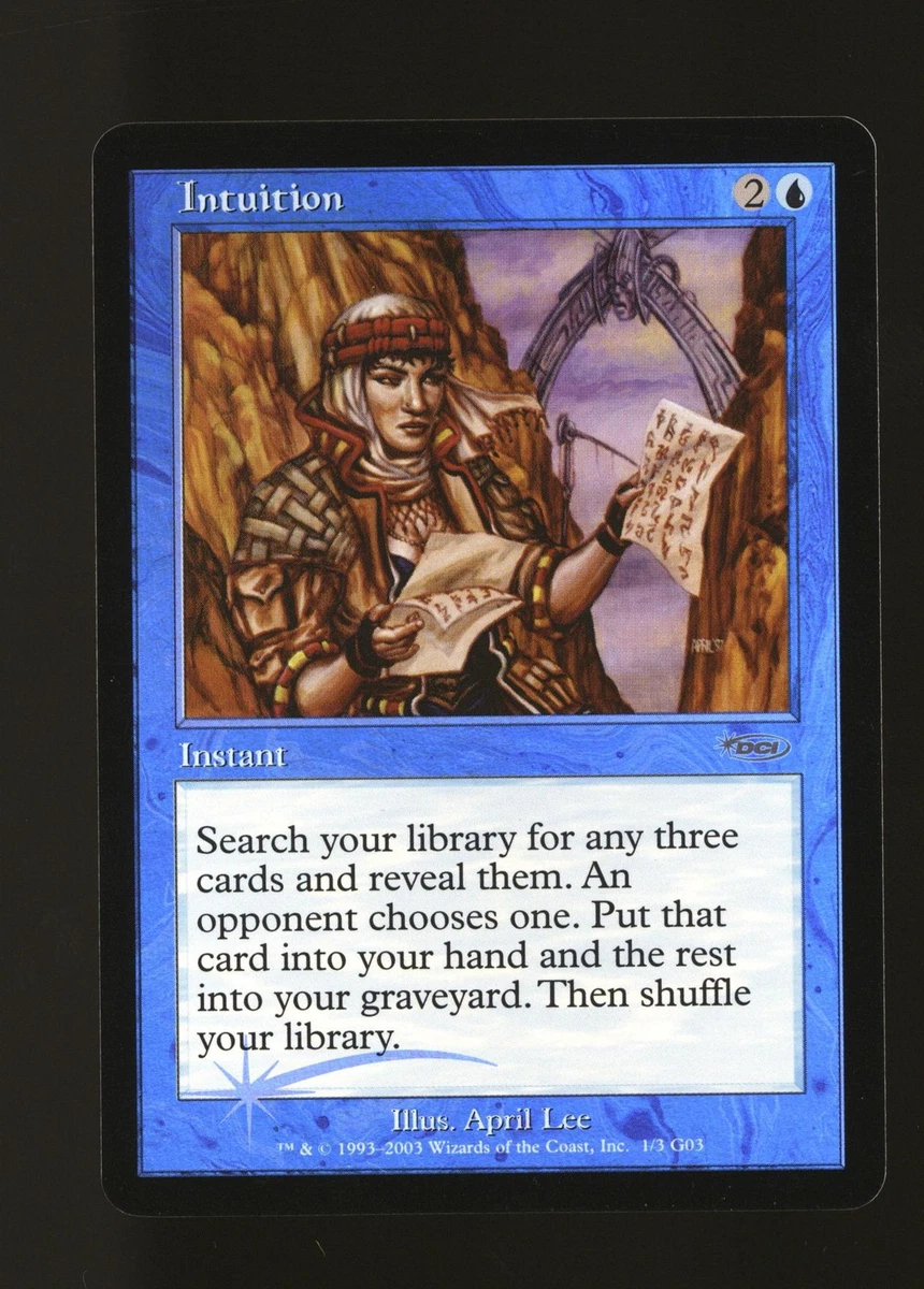 Intuition Magic: The Gathering Individual Trading Card Games for